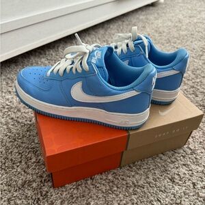 NIKE University Blue Air force 1